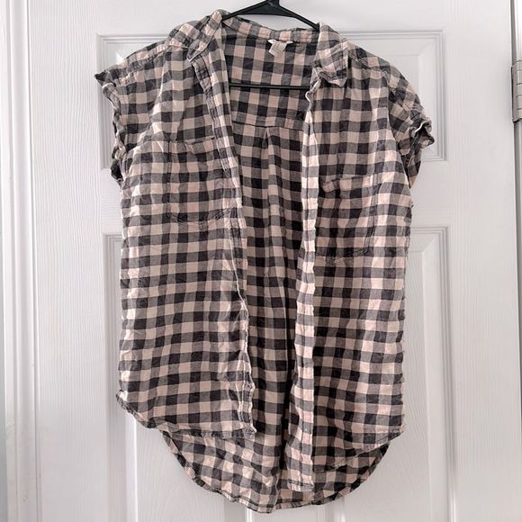 FOREVER 21 flannel tee - Picture 1 of 3